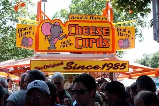 Brad and Harry's Deep Fried Cheese Curds - NE Corner of VI Bldg logo